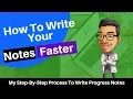 How To Write Progress Notes Quickly In Med School