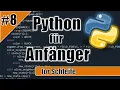 Python Tutorial for Beginners 8 The for Loop German