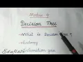 Decision tree - Entropy and Information gain with Example