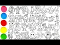Download Lagu Draw Amazing Italian Meme Creatures in 60 Minutes - Ketupat Kepat Prekupat, Kel Kel Mokel \u0026 others