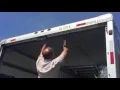 how to close u haul door - in few seconds