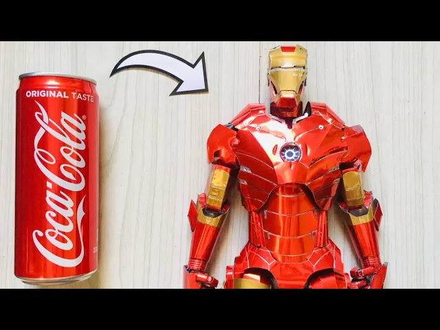 Iron Man Full Body Armor Using Soda Can