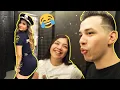 I TRY ON HALLOWEEN COSTUMES THIS IS HOW CARLOS AND MY SISTER-LILLIAN GRIEGO REACTED