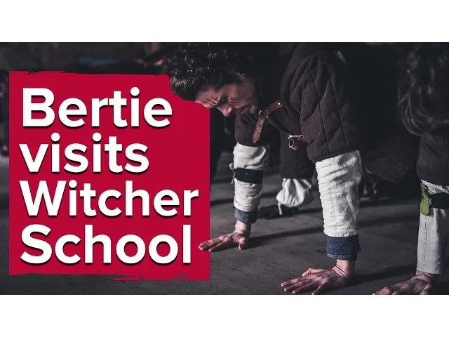 There's a real-life Witcher school in Poland. We sent Bertie.