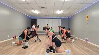 FULL BODY TONING WORKOUT | DUMBELLS 15-20 LB