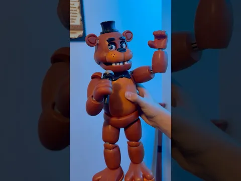 Freddy Fazbear 16 inch figure UNBOXING!!!! SUPER COOL AND ARTICULATED!!!!!
