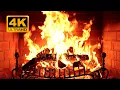 🔥 Cozy Fireplace 4K (12 HOURS). Fireplace with Crackling Fire Sounds. Fireplace Ambience