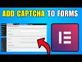 How To Add Captcha To Elementor Forms 2026 Best Method