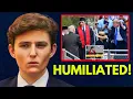SHUT UP Trump HUMILIATES Barron Melania at GRADUATION SPEECH For Barron Trump