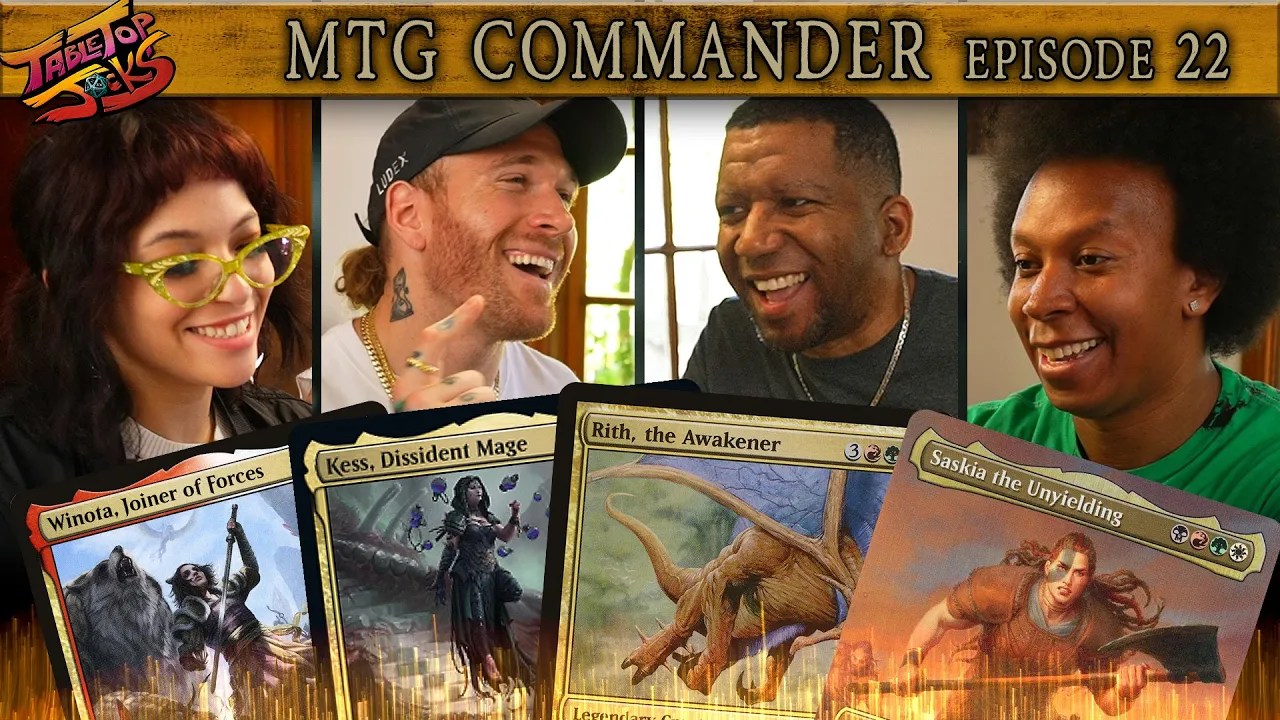 TTJ: Cassius Marsh v Lua Stardust v PowrDragn v Blackneto | MTG Commander Gameplay episode 22