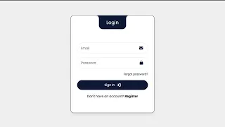 How to Create a Modern Login - Registration Form in HTML CSS