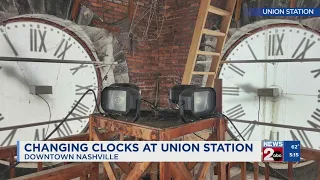 Here s how clocks are changed at Union Station in Nashville