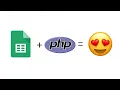 Google Sheets and PHP