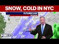 NY Snow cold will make way for warmer sunny weekend Thursday forecast