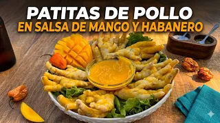 Cómo Hacer Patitas de Pollo En Salsa de Mango y Habanero