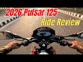Lagu 2026 BAJAJ PULSAR 125 CARBON with LED headlight \u0026 indicators Ride Review