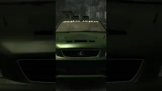 Lexus IS300 Junkman Engine Sound Need For Speed Most Wanted Needforspeed Nfs Nfsmw Shorts 