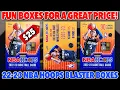 THE FIRST 2023 NBA RETAIL SET 2022-23 Panini NBA Hoops Basketball Retail Blaster Box Review x3