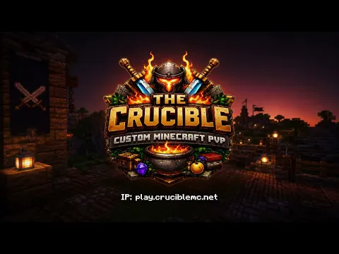 Minecraft server video for The Crucible