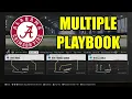 Alabama Multiple Playbook Guide College Football 25