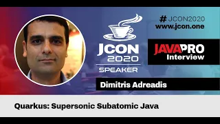 Quarkus Supersonic Subatomic Java Dimitris Andreadis Interview EN