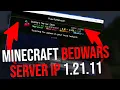 Minecraft 1 21 11 Bedwars Server IP Address 2026