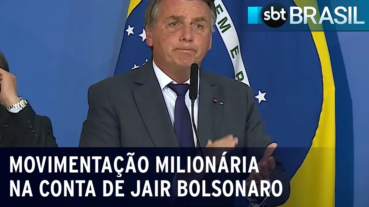 Bolsonaro movimentou mais de R$ 17 milhões em 2023 | SBT Brasil (28/07/23)