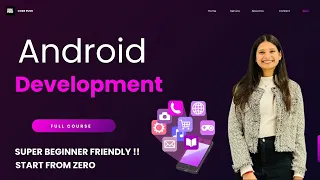 Android Development Full Course Learn Android From Scratch Zero to Hero