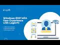 Windows Logon Multi-Factor Authentication User Experience with Offline Authentication