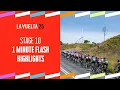 Download Lagu Stage Highlights in 1' - Stage 10 - La Vuelta 2025