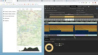 Profiling React app rendering performance
