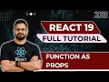 React 19 Tutorial in Hindi - Function as Props