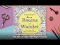 Rooms of Wonder NEW Colouring Book