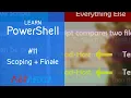 Learn PowerShell Episode 11 FINALE Parametered Scripts Scoping Modules
