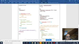 Loops Repeat While For Selection Pseudocode To Pascal Code May 21 2020 1 42 PM