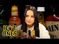 Becky G Conquers the Heat While Eating Spicy Wings Hot Ones