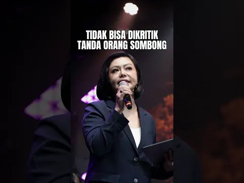 Tidak bisa dikritik tanda orang sombong | Ps. Henny Kristianus