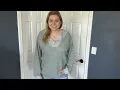 Sizing Details HERE Cozy and Cute Long Sleeve Review EVALESS
