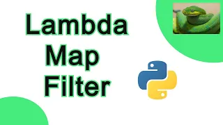 Lambda Map and Filter Functions Python Programming