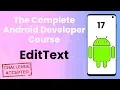 Android Tutorial EditText