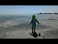 Low tide at Cherry Grove Beach South Carolina