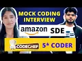 Mock Coding Interview with Amazon SDE YouTuber rite2riddhi