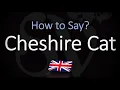 How to Pronounce Cheshire Cat CORRECTLY