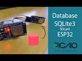 DataBase Esp32 - SQlite3 on SDcard