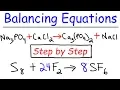 How To Balance Chemical Equations