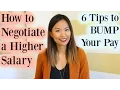Download Salary Negotiation: 6 Tips on How to Negotiate a Higher Salary mp4 3gp mp3 videos - waplic