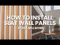 How To Install Slat Wall Panels by Ekena Millwork