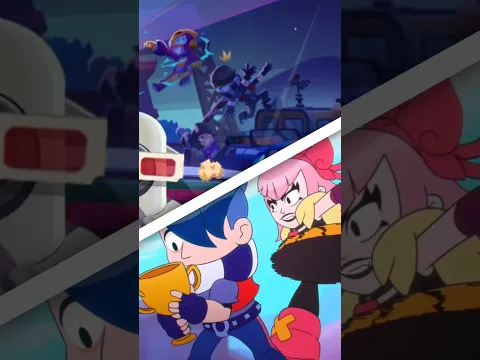 BIBI Y MELODIE ODIAN A EDGAR!!! 🥵😡 #brawlstars #shorts #parati