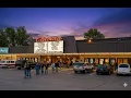 The Linway Cinemas in Goshen on a busy 2002 evening