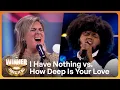 Lagu I Have Nothing vs. How Deep Is Your Love // Nienke vs. Angelo Benson // The Winner Takes It All